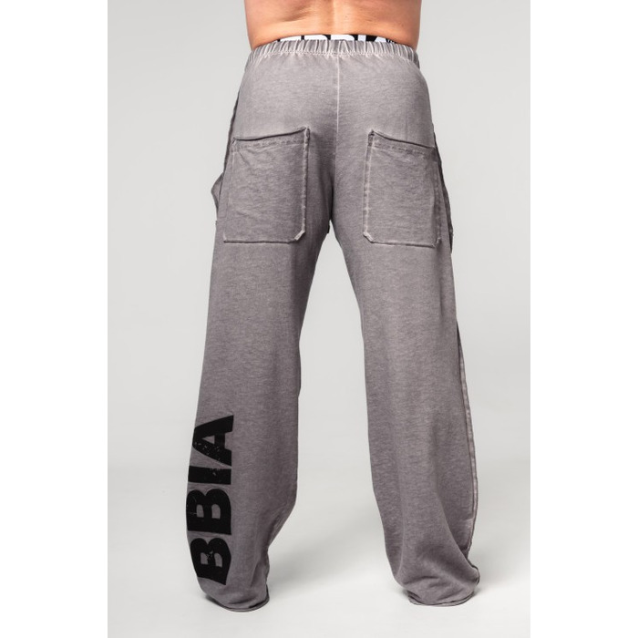 Штани Nebbia Washed-off Gym Sweatpants NO SHORTCUTS Light Grey 372