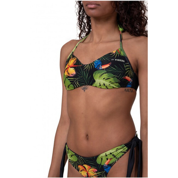 ТОП EARTH POWERED BIKINI - TOP JUNGLE GREEN 556
