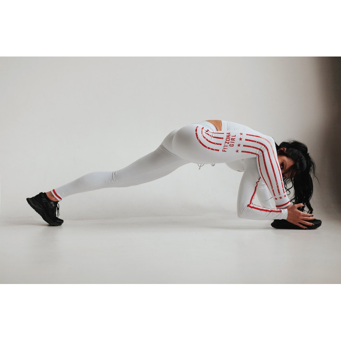 Легінси WHITE LEGGINGS FITZONA GIRL