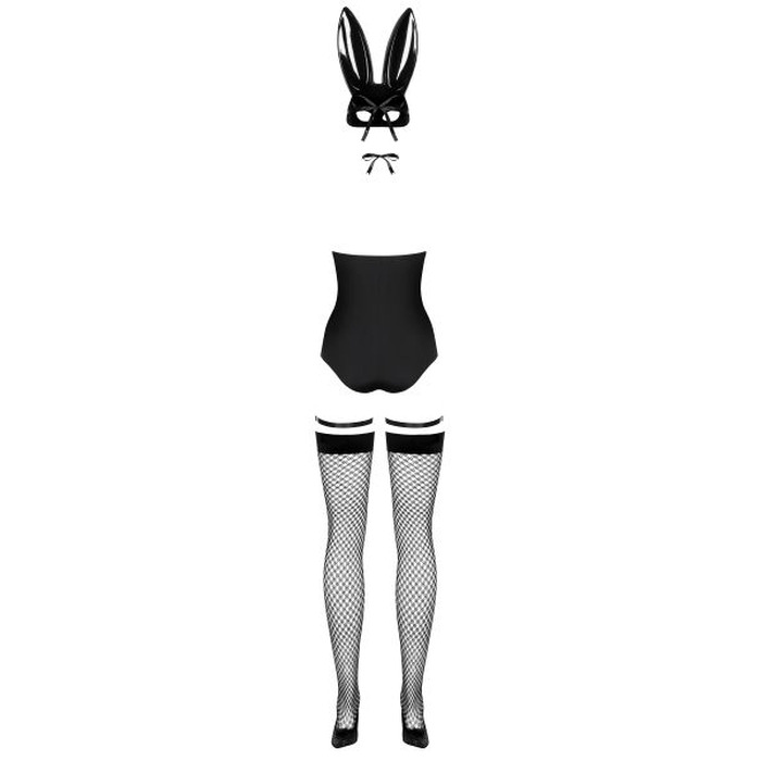 Костюм зайчика чорний Obsessive Bunny Costume L / XL