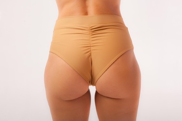 Шорти із складкою Нюд