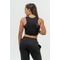 Топ Nebbia Women's Compression Push-Up Top INTENSE Mesh Black 842