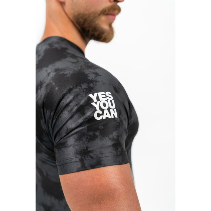 Футболка Nebbia Camouflage Compression T-shirt Maximum Black 338 Camo
