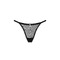Трусики Obsessive Celia Noir crotchless thong M/L
