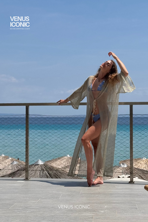 Парео Venus Iconic Marmoris – Легка накидка з сітки для пляжу