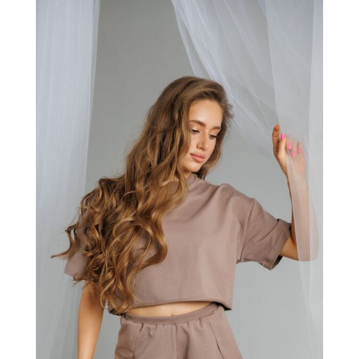 Кроп-топ оверсайз (cotton)