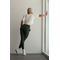 Штани Nebbia High-Waist Loose Fit Sweatpants 'Feeling Good' 409 Dark Green