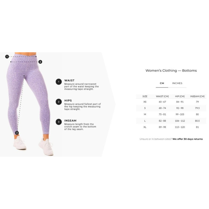 Легінси Ryderwear Instinct Scrunch Bum Leggings - Leopard Black