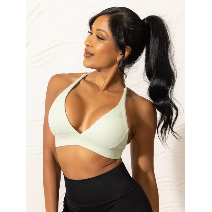 Топ Ryderwear NKD Low Neck Sports Bra - Cucumber