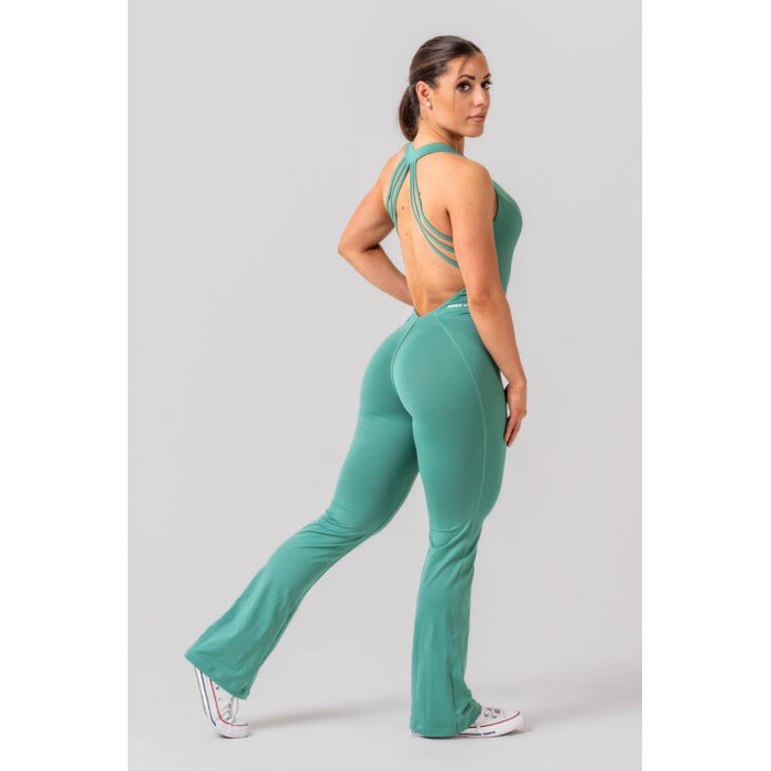 Комбінезон Nebbia Sculpting Flared Jumpsuit OWN THE GYM Green 397