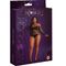 Боді Moonlight Lingerie 09 напівпрозоре, чорне, Plus Size