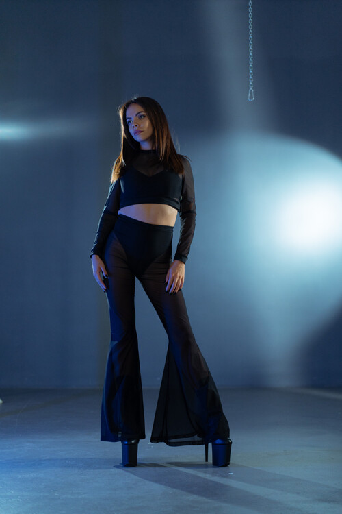 Рашгард та штани Кльош для Pole dance