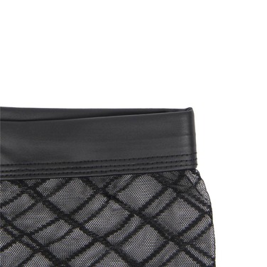 Мужские сексуальные прозрачные трусы-боксеры Star Night, черный