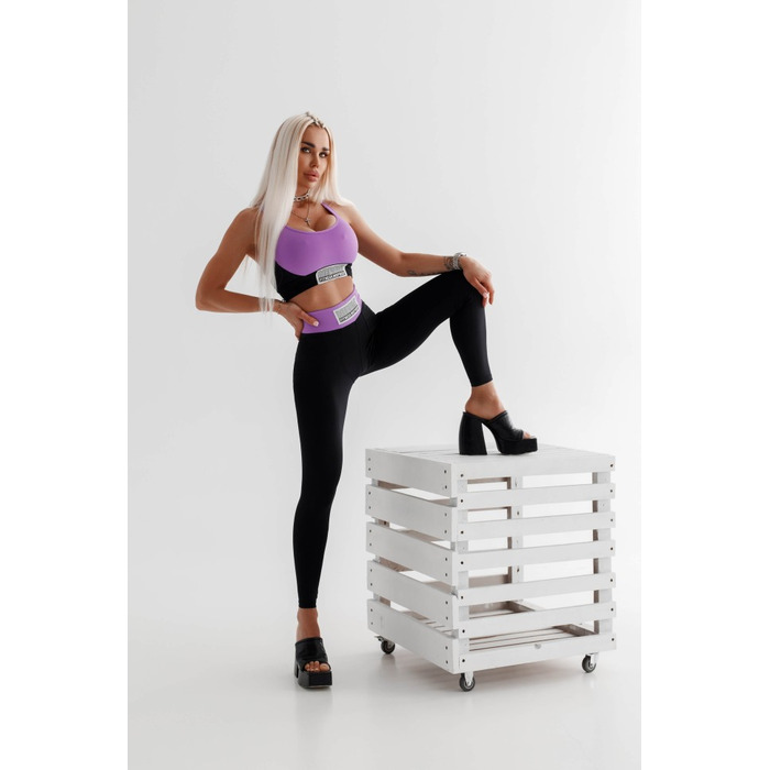 Легінси High Waisted Designer Leggings SIGNATURE Black 463