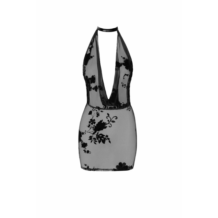 Плаття, F313 Noir Handmade Mythos з візерунком, чорне, розмір M