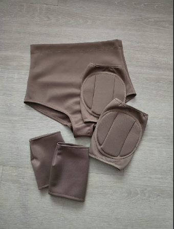 Наколінники для занять Twerk та POLE DANCE Мокко