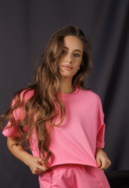 Кроп-топ оверсайз (cotton)