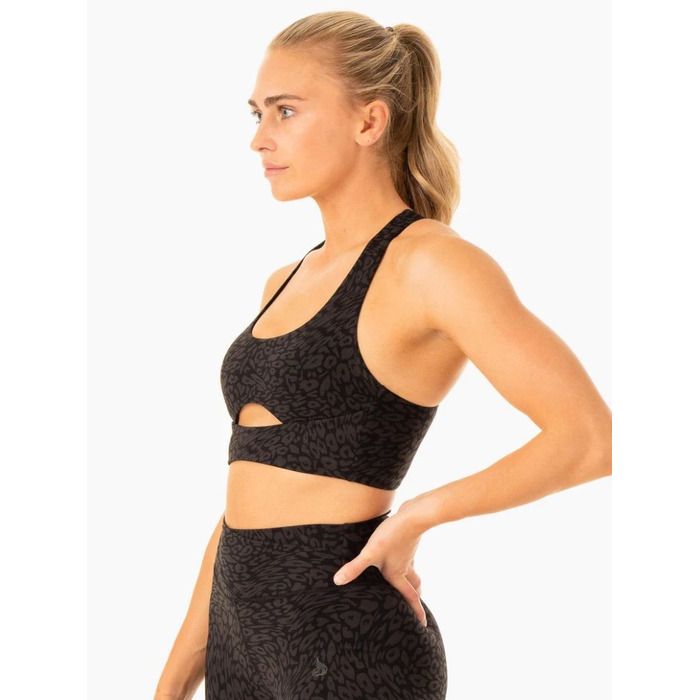 Топ Rotation Sports Bra - Black Leopard