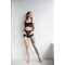 Комплект для pole dance ArtGO Sport Trixy & Velvy з чашками, біфлекс