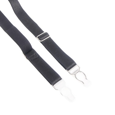 Мужской пояс кружевной с подвязками Star Night черный, L