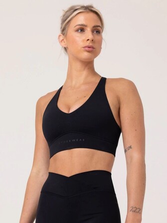 Топ NKD Cross Over Sports Bra - Black