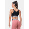 ТОП Nebbia SMART ZIP FRONT SPORTS BRA BLACK 578