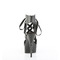 Босоножки Pleaser Captiva-600-14, каблук 6 дюймов, босоножкии с PF-застежкой спереди 1 3/4 дюйма, с RS на пятке, чёрная искусственная кожа