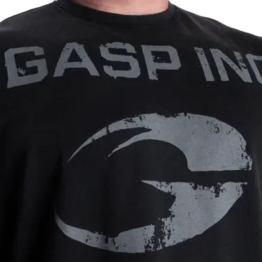 Футболка GASP 89 Terry Iron Tee 221082 Washed Black