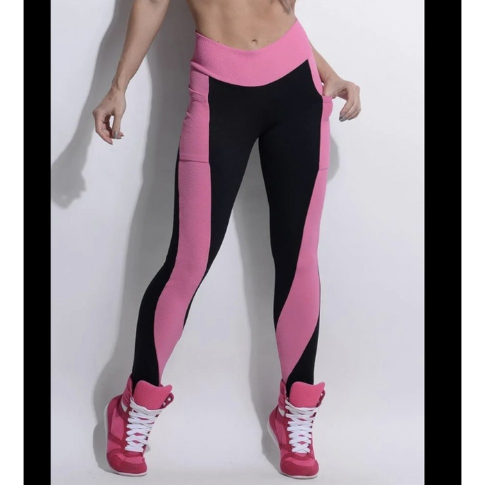 Легінси Superhot Black/Pink CAL1423