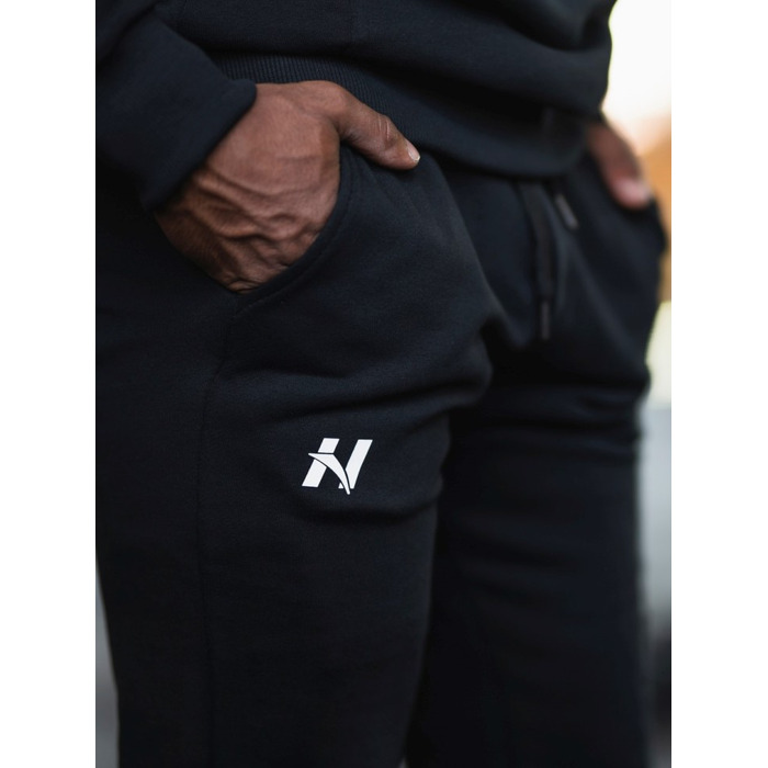 Штани Slim sweatpants with side pockets 'Reset” 321 Black