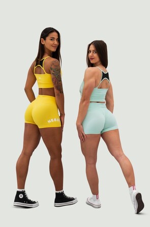 Шорти Nebbia High Waisted Shorts 5″ GYM HERO Yellow 582