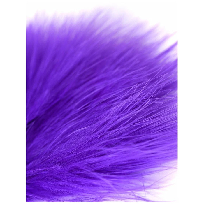Пушок на короткой ручке Runye, фиолетовый