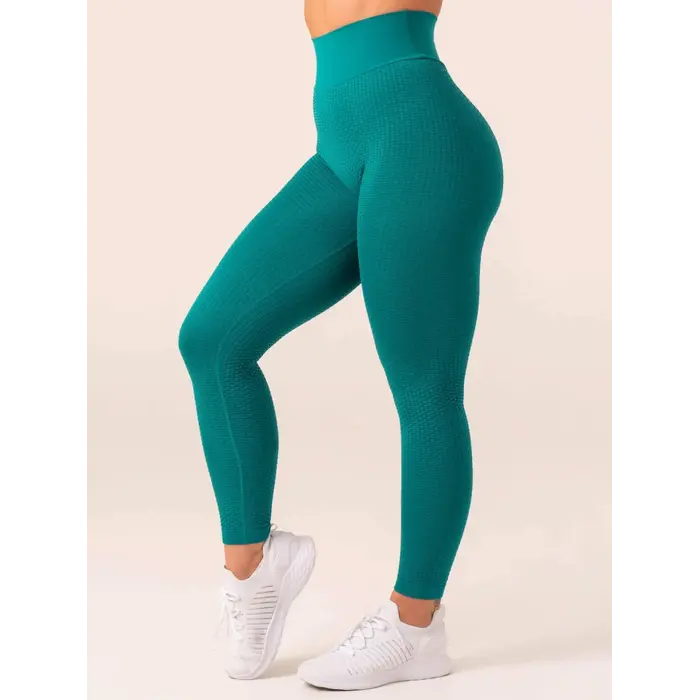 Леггинсы Ryderwear Honeycomb Scrunch Seamless Leggings - Emerald
