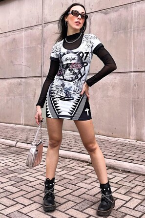 Плаття Rock Code Vestido Challenge S