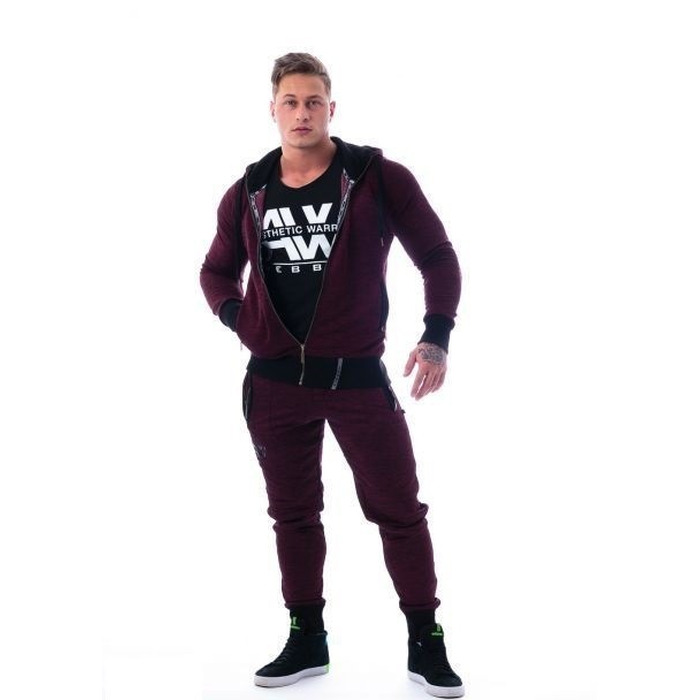 Спортивна кофта NEBBIA AW Bordeaux 109