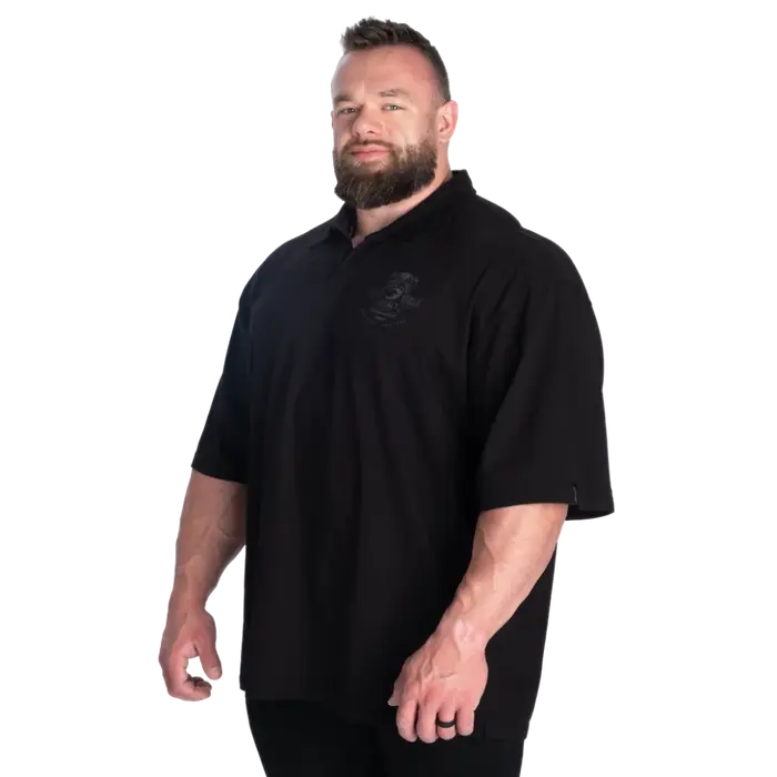 Футболка-поло GASP NC Polo Iron Tee 221105 Black