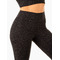 Леггинсы Rotation High Waisted Scrunch Leggings - Black Leopard