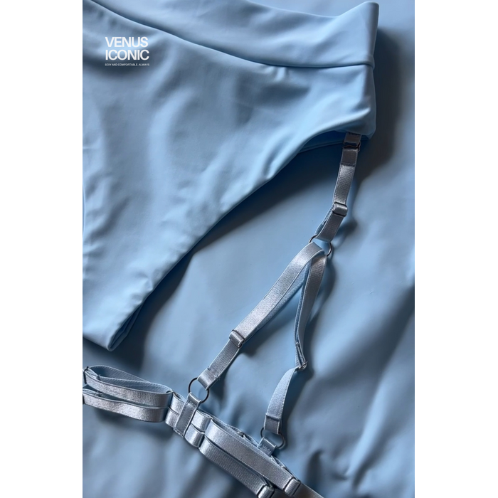 Шорти для танців Venus Iconic SERENA з гартерами, висока посадка