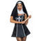 Костюм черниці Leg Avenue, S, Naughty Nun 2 предмети, чорний