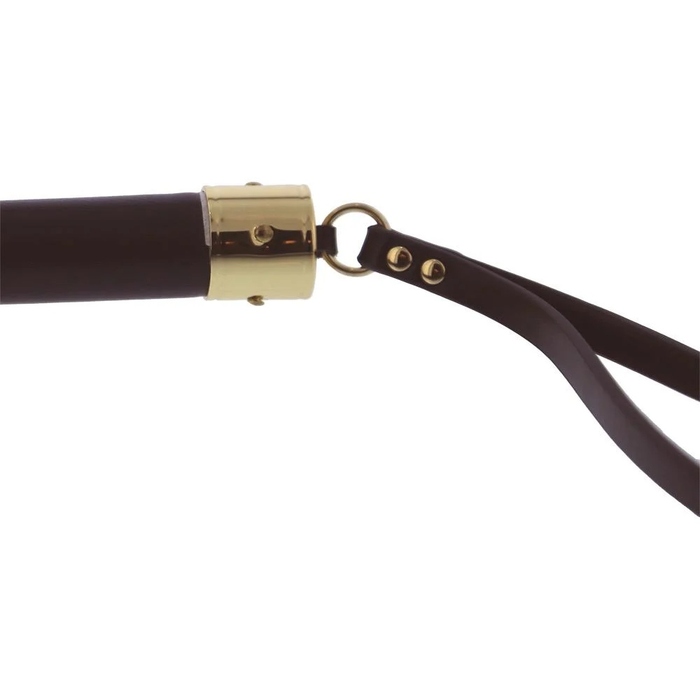 Флоггер із петлею Guilty Pleasure Sable Strike Empower, чорний, 66 см