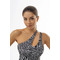 Купальник Nebbia FORTALEZA monokini Zebra White 735