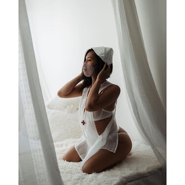 Костюм медсестры сексуальный UPKO, размер One Size