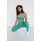 Топ Nebbia Medium-Support Racerback Sports Bra AGILE Green 471