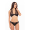 Комплект білизни MIDNIGHT HALTER 2PC BRA SET BLACK, S/M