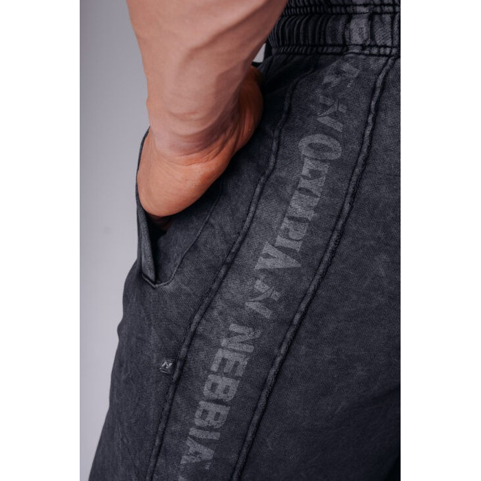 Штани NEBBIA x Olympia Relaxed Sweatpants Black 949