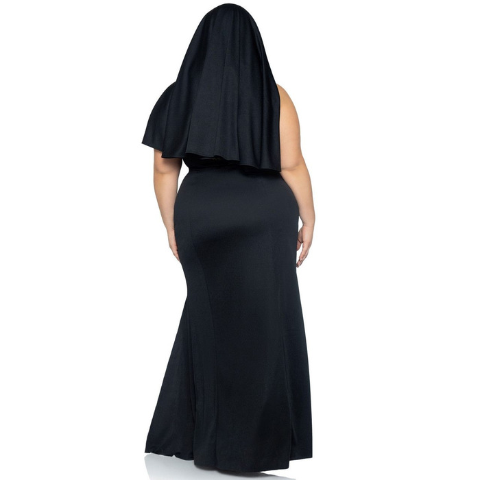 Костюм монашки Leg Avenue Sultry Sinner 1X-2X