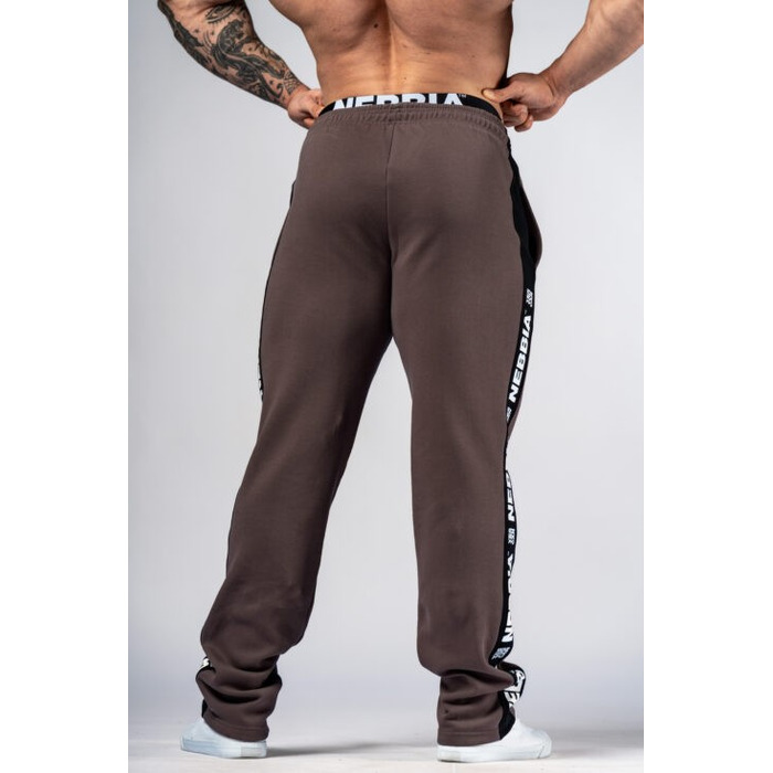 Штани для тренувань Nebbia Training Sweatpants HERO Brown 296