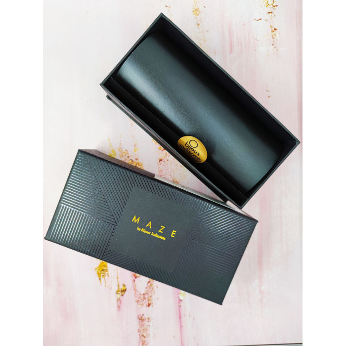 Браслеты на запястье и палец MAZE Bijoux Indiscrets черные, OS