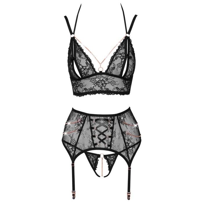 Комплект белья Bra Suspender Set M