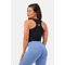 Майка Nebbia Sporty Slim Fit Crop Tank Top 422 Black